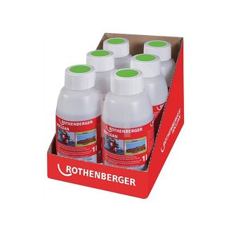 Solutie chimica de curatat sisteme de incalzire in pardoseala Rothenberger 1500000201, 6x1 L