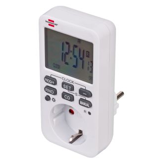 Priza programabila digital Comfort-Line Brennenstuhl 1506320, 230 V, , maxim 3600 W, IP20