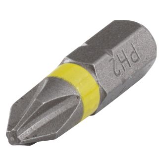 Set 6 biti pentru insurubat Wolfcraft PH2, 1527000, prindere E63,, lungime 25 mm