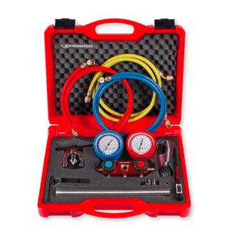 Trusa scule KLIMA II Rothenberger 170605, 5/16'' SAE, 60 bar, R410A, R32