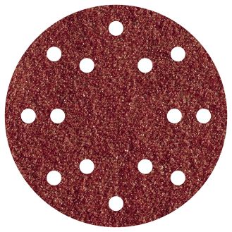 Set 5 foi abrazive Wolfcraft 1843000, prindere velcro, pentru lemn si metal, D 150 mm