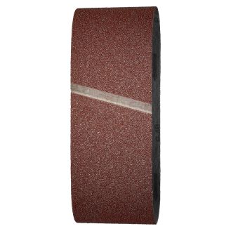 Set 3 benzi de slefuit Wolfcraft 1861000, pentru lemn si metale, Gr. A40, 100x610 mm