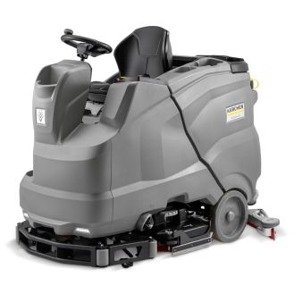 Masina de frecat aspirat cu post de conducere Karcher B 150 R Bp Pack+170 Ah AGM+D90, latime de lucru 900 / 1180 mm, cu acumulatori 36V / 170Ah