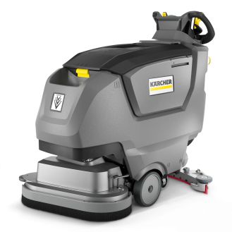 Masina de frecat aspirat Karcher B 50 W Bp Pack 90Ah Li+D60, latime de lucru 600 mm, perie disc
