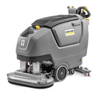 Masina de frecat aspirat Karcher B 80 W Bp Pack 105Ah+D70, latime de lucru 700 / 850mm, cu acumulator GEL 2x12V / 105Ah