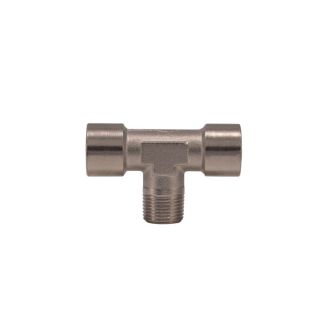 Racord T  1/4" OMG 1T_1/4, 2 x G 1/4" filet interior +  1 x G 1/4" filet exterior