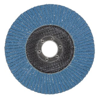 Disc lamelar Wolfcraft 2016000, granulatie 60, profil convex, 125X22.23 mm