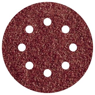 Set 25 foi abrazive Wolfcraft 2070100, prindere velcro, pentru lemn, D 125 mm