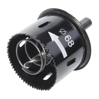 Carota cu arc Wolfcraft 2158000, tija triunghiulara, diametru 68 mm