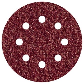 Set 5 foi abrazive Wolfcraft 2250000, prindere velcro, pentru lemn, D 125 mm