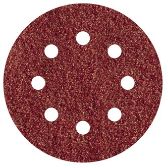 Set 5 foi abrazive Wolfcraft 2251000, prindere velcro, pentru lemn, D 125 mm