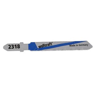 Set 2 panze pentru fierastrau pendular Wolfcraft 2318000, prindere in T, pentru metal, adancime taiere 1 - 3 mm