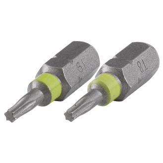 Set 2 biti pentru insurubat Wolfcraft 2495000, TX8-TX9, prindere E63, lungime 25 mm