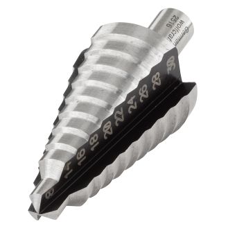 Burghiu in trepte Wolfcraft 2516000, 8-30x52.5 mm, tija 10 mm