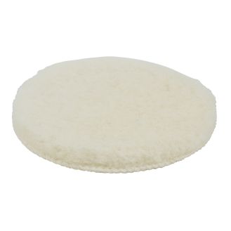 Calota de lustruit Wolfcraft 3166000, lana de miel, 150 mm cu scai 
