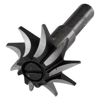 Freza sfert de tor Wolfcraft 3266000, 35 x 11 mm, tija 8.5 mm