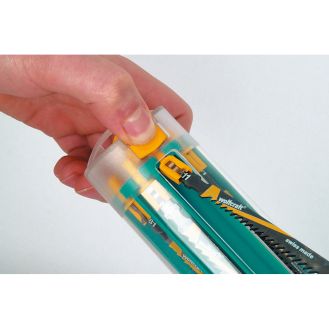 Set 10 panze fierastrau pendular, taiere universala Wolfcraft 3559000, prindere in T, adancime taieri: 1 - 3 / 20 / 30 / 50 mm