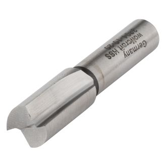 Freza dreapta HSS Wolfcraft 3904000, 10x20 mm, tija 8 mm
