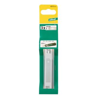 Lama razuitoare Wolfcraft 4311000, 18 mm, set 3 bucati