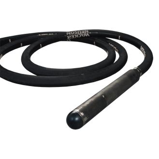 Vibrator de beton compatibil cu convertizor Wacker Neuson IREN 65/042/5 GV, cap vibrant 65 mm cu protectie de cauciuc, lungime furtun 5 m, frecventa 200 Hz