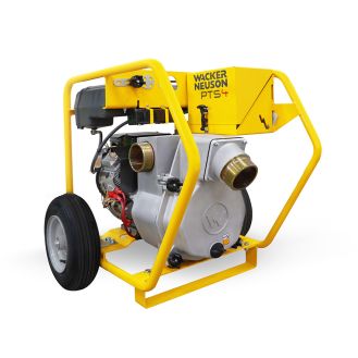 Motopompa 4" Wacker Neuson PTS4V (I), pentru ape murdare, motor Briggs Vanguard, debit maxim 2322 l/min, inaltime maxima de refulare 24 m