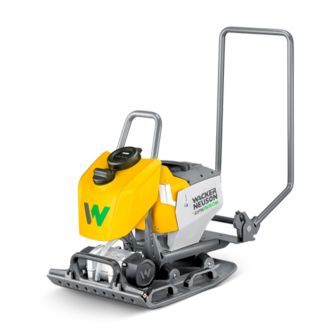 Placa compactoare unidirectionala Wacker Neuson APS1550WE, compatibila cu acumulator 51 V, 15 kN, rezervor apa 8L, 750 m²/h
