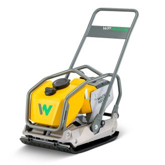 Placa compactoare unidirectionala Wacker Neuson WP1550we, rezervor apa 12 l, compatibila cu acumulator 51 V, 15 kN, 870 m²/h