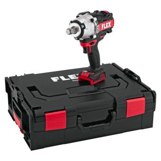 Cheie de impact Flex IW 3/4" 1600 18.0-EC, patrat 3/4", cuplu maxim 1600 Nm, compatibila cu acumulatori Li-Ion 18 V, cutie L-BOXX