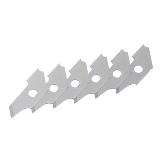 Set 6 lame de schimb Wolfcraft 5893000, pentru cutterul de taiat circular si pentru zencuitorul gaurilor in pereti de gips-carton