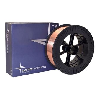 Bobina sarma otel nealiat pentru sudura Mig-Mag Bohler 71921, diametru 1.2 mm, greutate 15 kg,  QG 3, SG2