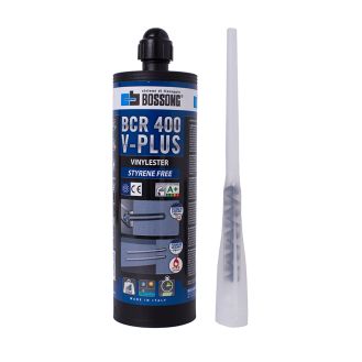 Ancora chimica Bossong BCR 400 V-PLUS, 400 ml + mixer de injectie