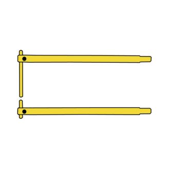 Set brate XD2 pentru sudura in puncte Telwin 803017, 350 mm, cu electrozi