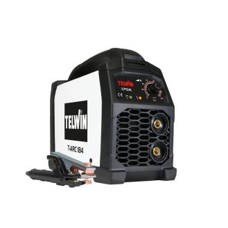 Invertor sudura MMA Telwin T-ARC184ACX, 170 A, electrozi 1.6-4.0 mm, cu accesorii