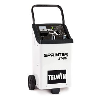 Redresor baterii si robot de pornire Telwin SPRINTER6000START, tensiune incarcare 12/24 V, capacitate baterii Pb/START/STOP 20-1550 Ah, incarcare rapida