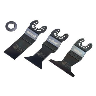 Set 3 panze Wolfcraft 8490000, confectionate din metal HCS