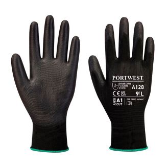 Manusi cu palma PU fara latex (pachet cu amanuntul) Portwest model A128, 12 buc/set
