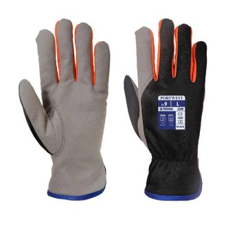 Manusi Portwest Wintershield A280K1RXL, culoare negru portocaliu, marime XL