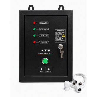 Panou automat de control si transfer Greenfield ATS_10KW_M, pentru generatoare pentru curent