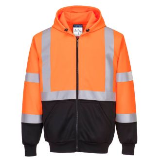 Hanorac Hi-Vis Bicolor cu Fermoar Portwest model B315