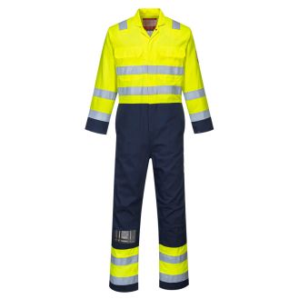 Combinezon Bizflame Work Hi-Vis Anti-Static Portwest model BIZ7