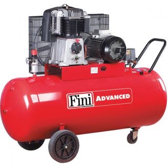 Compresor de aer Fini BK119-90L-5.5 AP-PNEUMATIC, 100 l, 4 kW, 14 bar, 567 l/min 