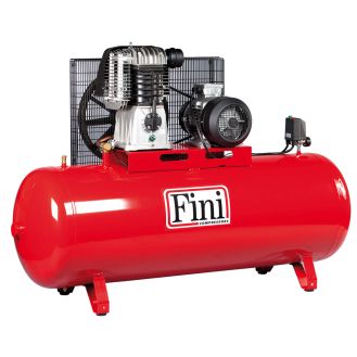 Compresor de aer Fini BK120-500F-10AP SD 2", 500 l, 7.5 kW, 14 bar, 900 l/min 