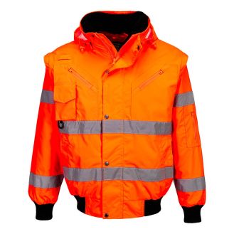 Jacheta 3 in 1 Hi-Vis Bomber  Portwest model C467