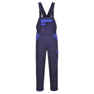 Pantaloni cu pieptar Portwest CW12NARM culoare navy, marime M