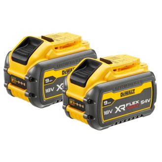 Acumulator Li-Ion Dewalt DCB547X2, XR FLEXVOLT 18/54 V, 9.0 Ah, set 2 bucati