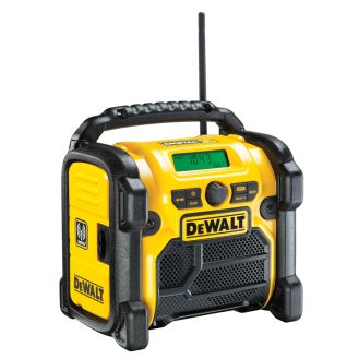 Radio compact DeWalt DCR021 compatibil cu acumulatori de 10.8 / 14.4 / 18 V, FM / DAB+