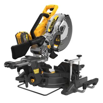 Fierastrau circular pentru taieri inclinate DeWalt DCS781X2, panza 305 mm, cu 2 acumulatori 54V XR FLEXVOLT de 9.0Ah