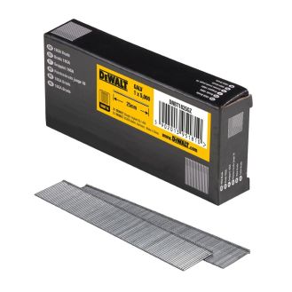 Cuie fara floare 18 GA Dewalt DNBT1825GZ, 25 mm, zincate, 5000 bucati/cutie