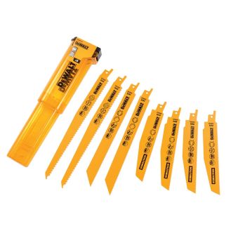 Set 8 lame High Performance diverse fierastrau sabie Dewalt DT2442, 152 - 228 mm