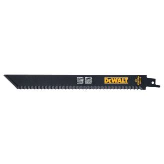 Set 2 lame fierastrau sabie Dewalt DT2450, 225 mm, 6 TPI, pentru taierea materialelor de izolatie